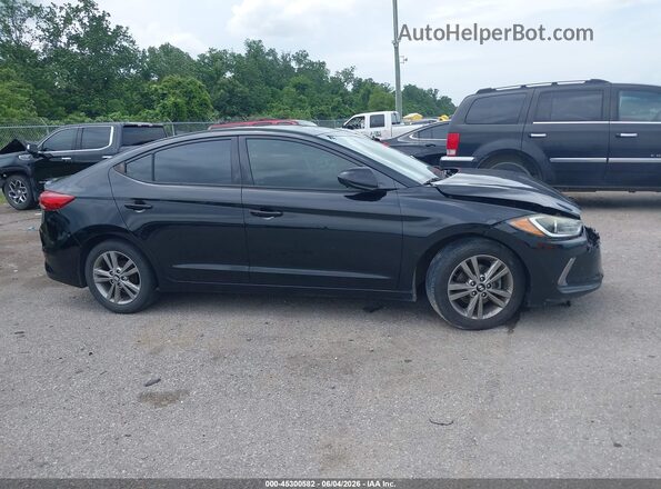 5NPD84LF9HH156926 2017 HYUNDAI ELANTRA Black Սալոնի 360 աստիճան տեսք
