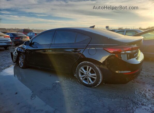 5NPD84LF9HH168140 2017 HYUNDAI ELANTRA Black Задня ліва чверть