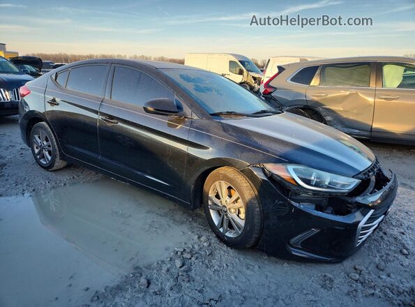 5NPD84LF9HH168140 2017 HYUNDAI ELANTRA Black Передня права чверть