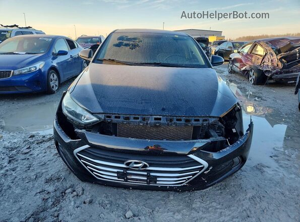 5NPD84LF9HH168140 2017 HYUNDAI ELANTRA Black Вид спереду