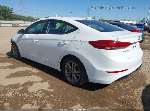 5NPD84LF9HH173242 2017 HYUNDAI ELANTRA White Rear left