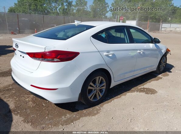 5NPD84LF9HH173242 2017 HYUNDAI ELANTRA White Rear right