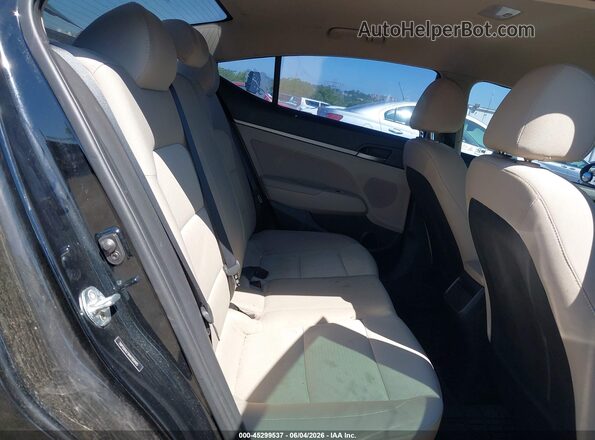 5NPD84LF9HH190445 2017 HYUNDAI ELANTRA Black VIN კოდის სტიკერის ხედი