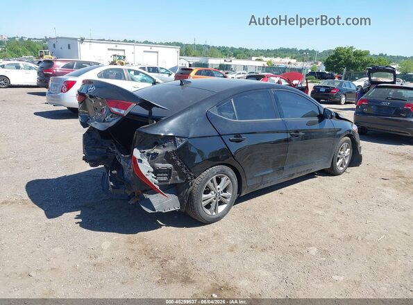 5NPD84LF9HH190445 2017 HYUNDAI ELANTRA Black უკანა მარჯვენა
