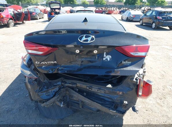 5NPD84LF9HH190445 2017 HYUNDAI ELANTRA Black 