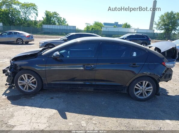 5NPD84LF9HH190445 2017 HYUNDAI ELANTRA Black სალონის 360-გრადუსიანი ხედი