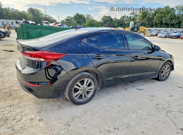5NPD84LF9HH191675 2017 HYUNDAI ELANTRA Black Tył prawy