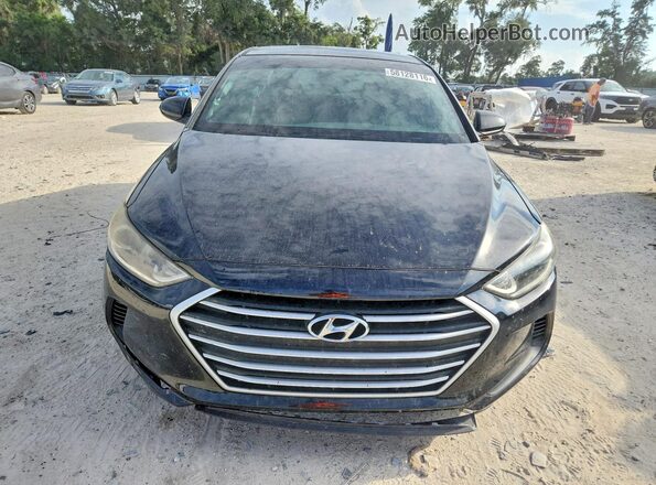 5NPD84LF9HH191675 2017 HYUNDAI ELANTRA Black Widok z przodu