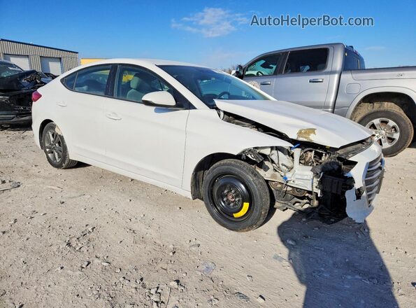 5NPD84LF9HH212749 2017 HYUNDAI ELANTRA White Delantero derecho