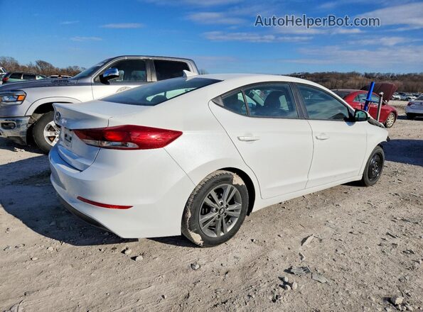 5NPD84LF9HH212749 2017 HYUNDAI ELANTRA White Trasero derecho