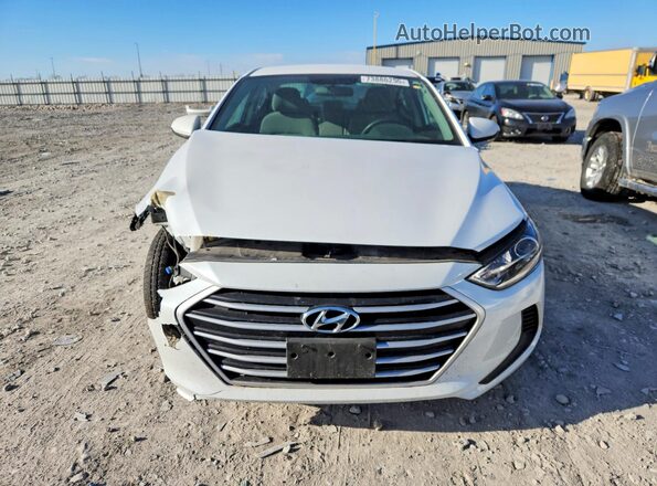 5NPD84LF9HH212749 2017 HYUNDAI ELANTRA White Vista frontal