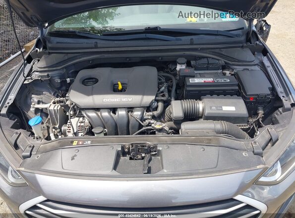 5NPD84LF9JH260032 2018 HYUNDAI ELANTRA Gray უკანა ხედი