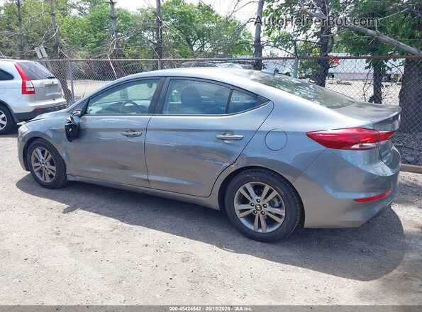 5NPD84LF9JH260032 2018 HYUNDAI ELANTRA Gray სალონის 360-გრადუსიანი ხედი