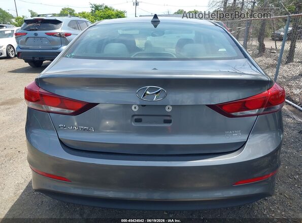 5NPD84LF9JH260032 2018 HYUNDAI ELANTRA Gray 