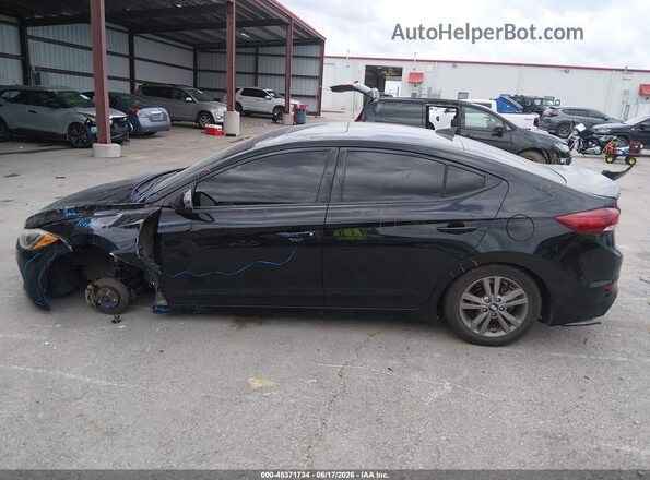5NPD84LF9JH217035 2018 HYUNDAI ELANTRA Black Widok wnętrza 360 stopni
