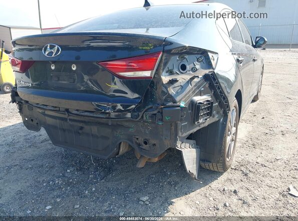5NPD84LF9JH222817 2018 HYUNDAI ELANTRA Black Vista frontal