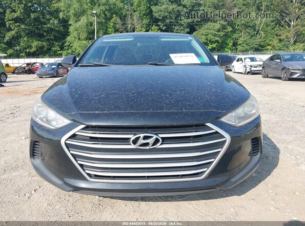 5NPD84LF9JH222817 2018 HYUNDAI ELANTRA Black Vista interior trasera