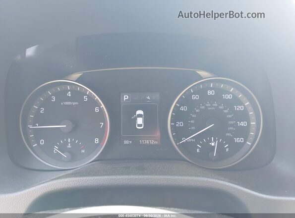 5NPD84LF9JH222817 2018 HYUNDAI ELANTRA Black Vista de los asientos traseros