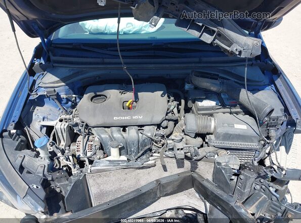 5NPD84LF9JH232666 2018 HYUNDAI ELANTRA Blue Вид ззаду