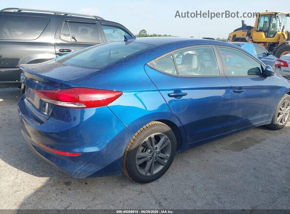 5NPD84LF9JH241772 2018 HYUNDAI ELANTRA Blue Вид спереду