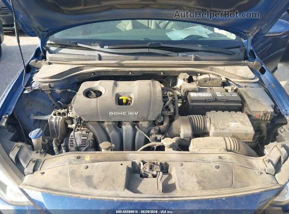 5NPD84LF9JH241772 2018 HYUNDAI ELANTRA Blue Вид ззаду