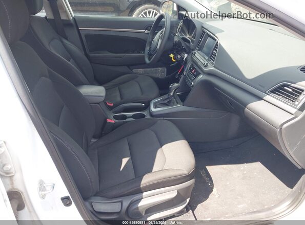 5NPD84LF9JH248432 2018 HYUNDAI ELANTRA White Սալոնի դիմացի տեսք