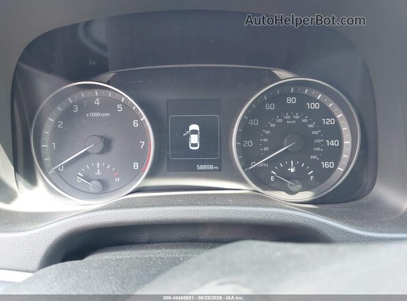 5NPD84LF9JH248432 2018 HYUNDAI ELANTRA White Հետևի նստատեղերի տեսք
