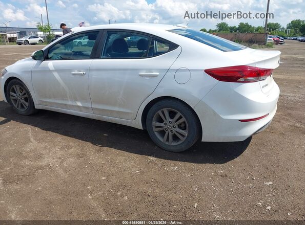 5NPD84LF9JH248432 2018 HYUNDAI ELANTRA White Հետևի ձախ