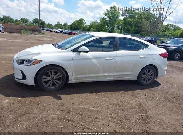 5NPD84LF9JH248432 2018 HYUNDAI ELANTRA White Սալոնի 360 աստիճան տեսք