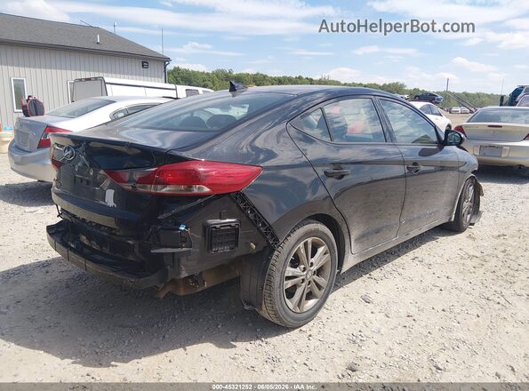 5NPD84LF9JH266848 2018 HYUNDAI ELANTRA Black უკანა მარჯვენა