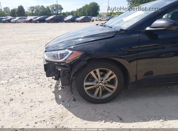 5NPD84LF9JH266848 2018 HYUNDAI ELANTRA Black 