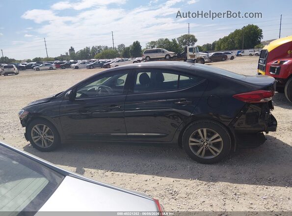 5NPD84LF9JH266848 2018 HYUNDAI ELANTRA Black სალონის 360-გრადუსიანი ხედი