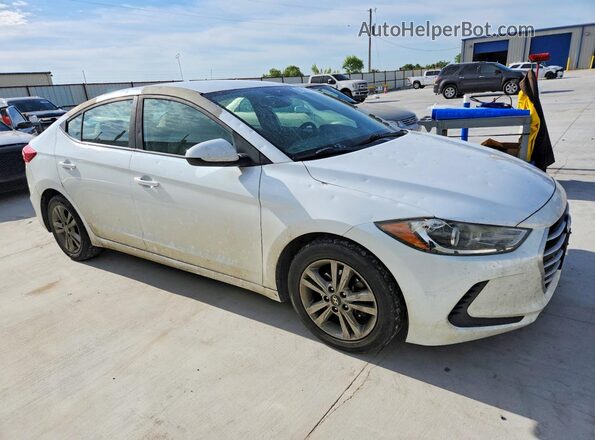 5NPD84LF9JH287201 2018 HYUNDAI ELANTRA White Передня права чверть