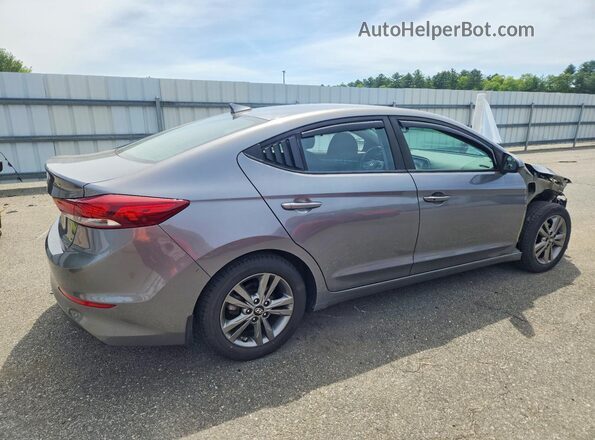 5NPD84LF9JH325851 2018 HYUNDAI ELANTRA Gray Հետևի աջ