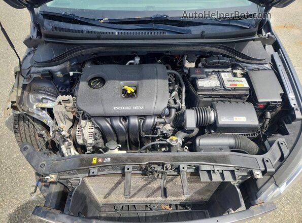 5NPD84LF9JH325851 2018 HYUNDAI ELANTRA Gray Սալոնի հետևի տեսք