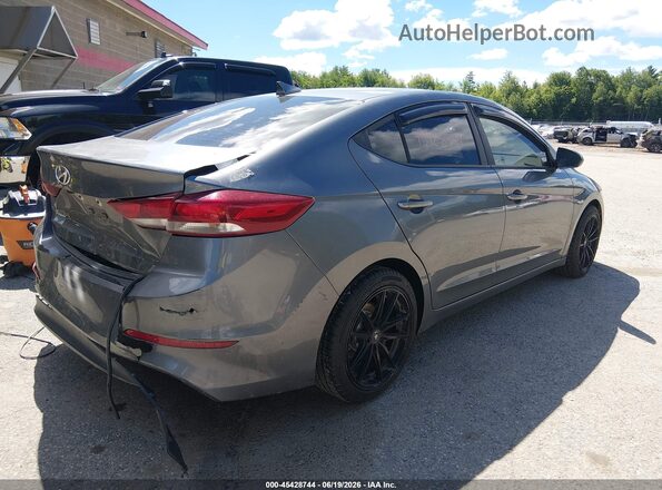 5NPD84LF9JH337739 2018 HYUNDAI ELANTRA Gray Հետևի աջ