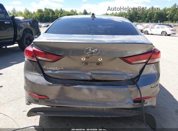 5NPD84LF9JH337739 2018 HYUNDAI ELANTRA Gray 