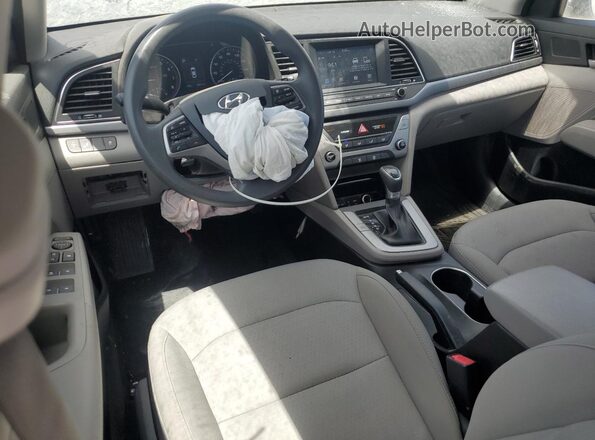 5NPD84LF9JH338793 2018 HYUNDAI ELANTRA Серый Вид панели приборов