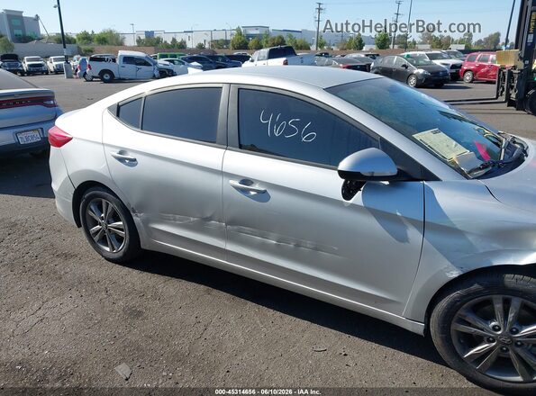 5NPD84LF9JH342472 2018 HYUNDAI ELANTRA Серебряный Панорамный вид салона 360°