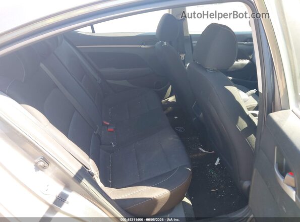 5NPD84LF9JH343928 2018 HYUNDAI ELANTRA Gray Vista de la etiqueta del VIN