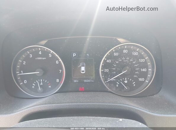 5NPD84LF9JH343928 2018 HYUNDAI ELANTRA Gray Vista de los asientos traseros