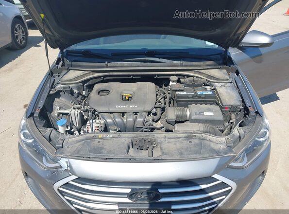 5NPD84LF9JH343928 2018 HYUNDAI ELANTRA Gray Vista trasera