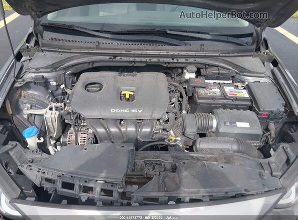5NPD84LF9JH351415 2018 HYUNDAI ELANTRA Gray უკანა ხედი