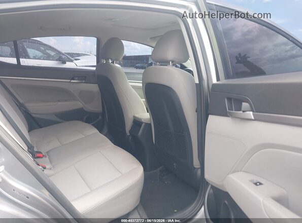 5NPD84LF9JH351415 2018 HYUNDAI ELANTRA Gray VIN კოდის სტიკერის ხედი