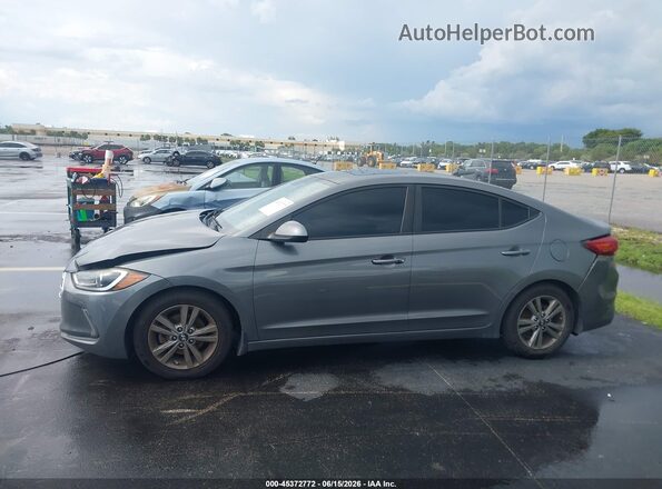 5NPD84LF9JH351415 2018 HYUNDAI ELANTRA Gray სალონის 360-გრადუსიანი ხედი