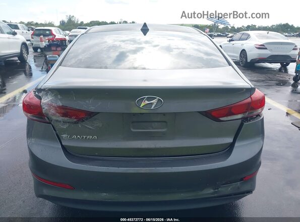 5NPD84LF9JH351415 2018 HYUNDAI ELANTRA Gray 