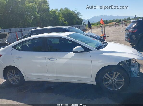 5NPD84LF9JH370384 2018 HYUNDAI ELANTRA White Widok wnętrza 360 stopni