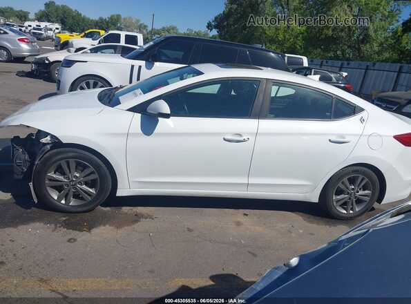 5NPD84LF9JH370384 2018 HYUNDAI ELANTRA White 