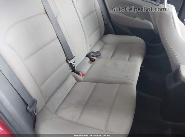 5NPD84LF9JH374855 2018 HYUNDAI ELANTRA Red VIN sticker view