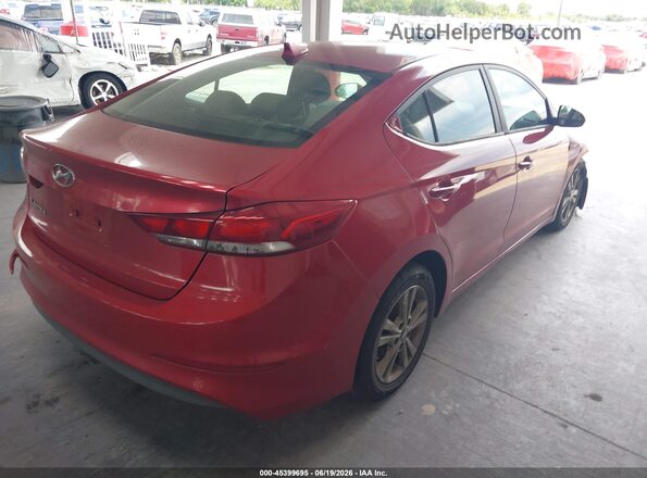 5NPD84LF9JH374855 2018 HYUNDAI ELANTRA Red Rear right